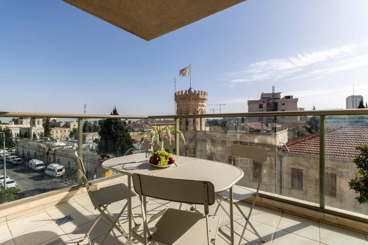 Luxury Three-Bedroom/Terrace Over Old City View Jeruzalém Exteriér fotografie